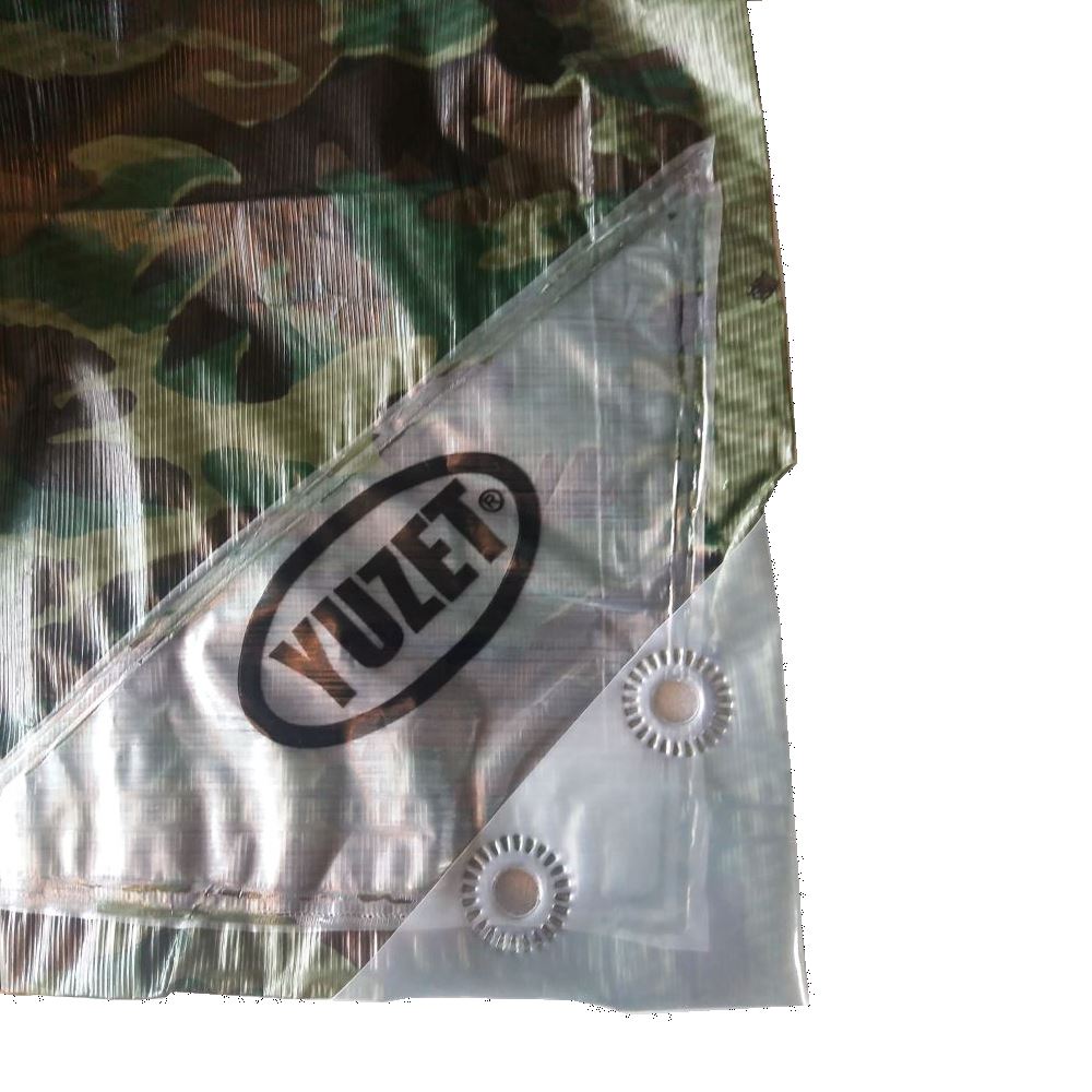 Yuzet Heavy Duty Reinforced Tarpaulin Waterproof Cover Tarp Ground